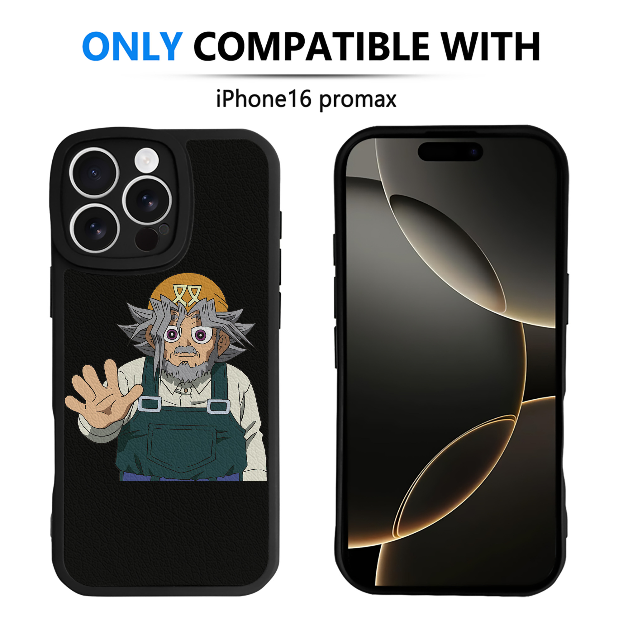 遊☆戯☆王 Yu-Gi-Oh! 【iPhone 16シリーズ対応】シリコンスマホケース（レザー調） 材質：シリコン